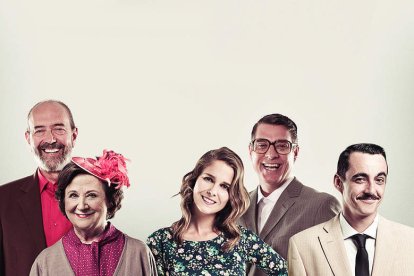 El elenco de actores de ‘Ninette y un señor de Murcia’.