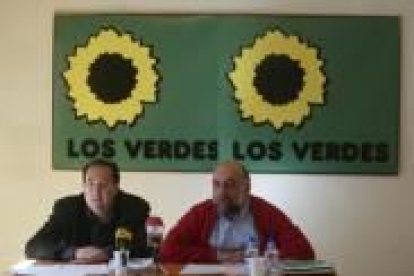 Jesús Zabala y José Roberto López, en la presentación de la candidatura