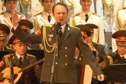 Interpretación de la 'Jota de la Dolores' del Coro Alexander, que viajaba en el avión militar ruso que se estrelló en el mar Negro.