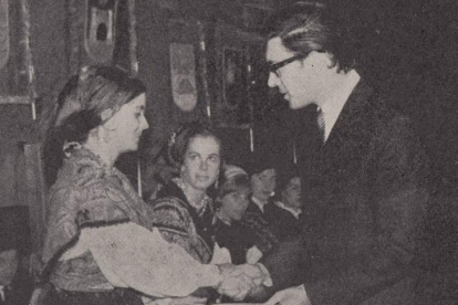 Umbral recoge en Villablino el Premio Provincia de León en 1965