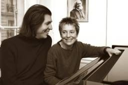 Los pianistas Ricardo Castro, brasileño, y Maria Joao Pires, portuguesa