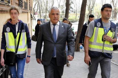 El presidente de Ausbanc, Luis Pineda. BALLESTEROS