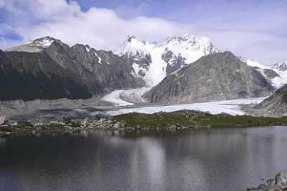 Generan 48 cuencas glaciares, de las que se desprenden grandes lenguas de hielo. En la vertiente Occidental alcanzan el nivel del mar y en la vertiente Oriental llegan a los grandes lagos patagónicos.