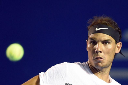 Rafael Nadal ya está en cuartos de final en el torneo de Acapulco.