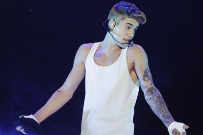 Justin Bieber, el pasado junio en un concierto en Paraguay.