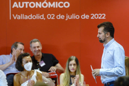 Luis Tudanca, secretario autonómico del PSOE. NACHO GALLEGO