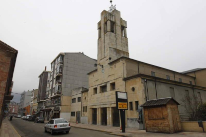 La iglesia de Cristo Rey de Cistierna, municipio que nunca ha presentado sus cuentas.