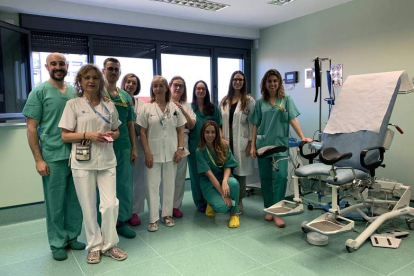 Equipo del servicio de Urología del Hospital de León. DL
