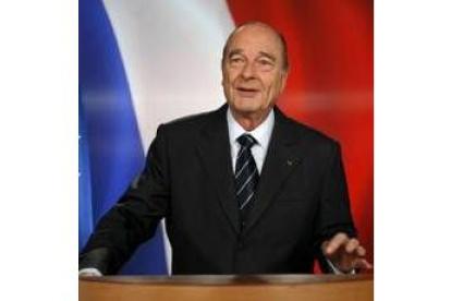 Chirac aprovechó la ocasión para descartar su tercera reelección