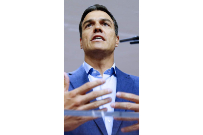 Pedro Sánchez, en una imagen de archivo. MARISCAL