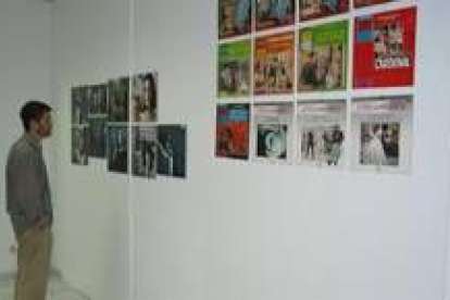 La biblioteca alberga hasta mañana varias exposiciones relacionadas con el cine