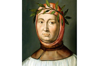 Imagen del escritor italiano Petrarca. DL