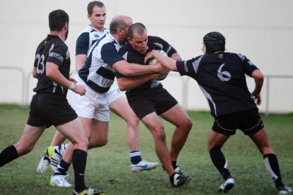 Bierzo Rugby no pudo con el Pontevedra.