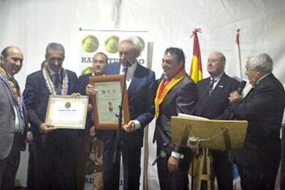 Un momento de la gala de la entrega de premios en Molina.