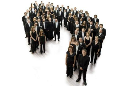 Los integrantes de la Orquesta Sinfónica de Castilla y León.