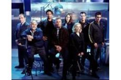 Los actores que interpretan al equipo forense de la serie «CSI»