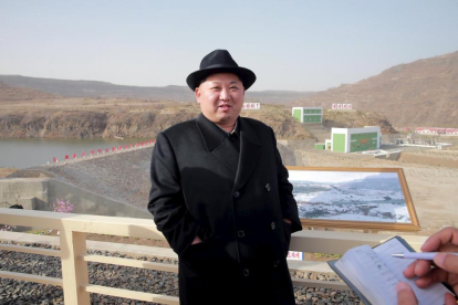 Una de las últimas fotos de Kim Jong-un.