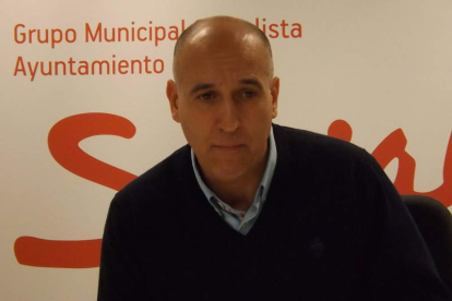 José Antonio Diez, portavoz del PSOE en el Ayuntamiento.