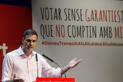 El secretario general del PSOE, Pedro Sánchez. QUIQUE GARCÍA