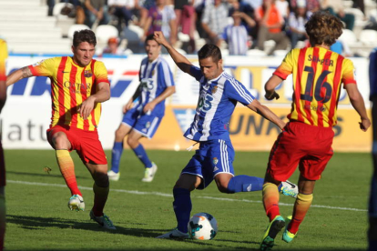 La Deportiva mostró su solvencia ante el Barça B en El Toralín.