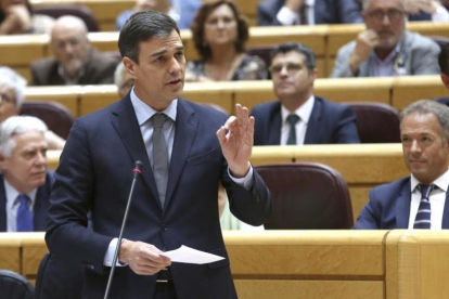 El presidente del Gobierno, Pedro Sánchez.