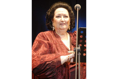 Montserrat Caballé.