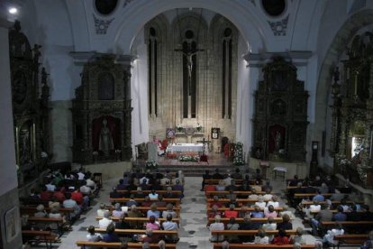Habrá misa en San Martín, pero con distancia social. PABLO