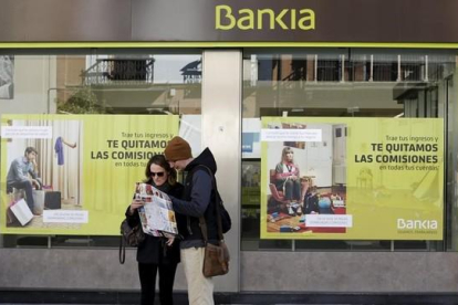 Oficina de Bankia en Sevilla.