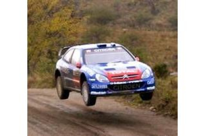 El francés Sebastien Loeb, en un momento del Rally de Argentina
