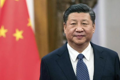Xi Jinping, en Pekín, el 1 de febrero.