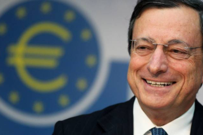 Mario Draghi, presidente del BCE.