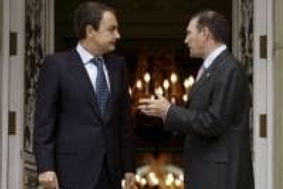 Último encuentro entre Zapatero e Ibarrexte en La Moncloa el 21 de junio del 2007