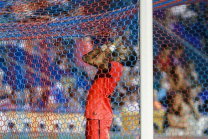 Neymar, durante el partido ante el Levante, ayer.