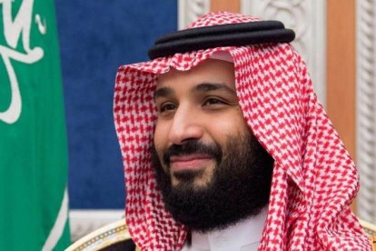 Mohamed bin Salman, príncipe heredero de Arabia Saudí.