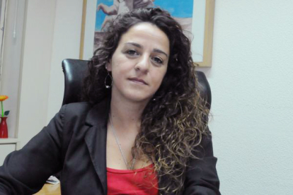 Elena Blasco Martín, candidata a la secretaría provincial de CC OO. COMISIONES OBRERAS