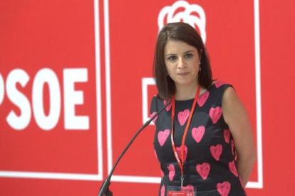 La vicesecretaria general del PSOE, Adriana Lastra, será la portavoz en la comisión territorial.
