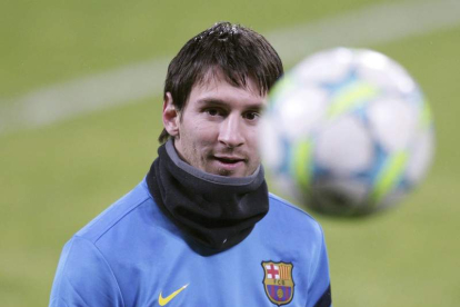 Messi está recuperado de sus molestias y, si quiere Roura, podrá jugar ante Osasuna.