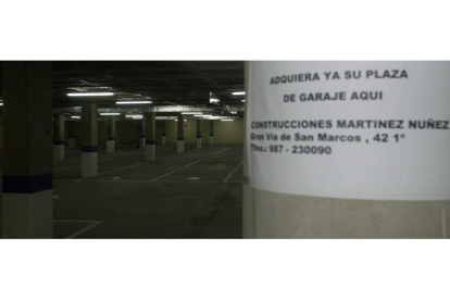 El aparcamiento subterráneo de la plaza Mayor se abrió el 30 de diciembre de 2002.