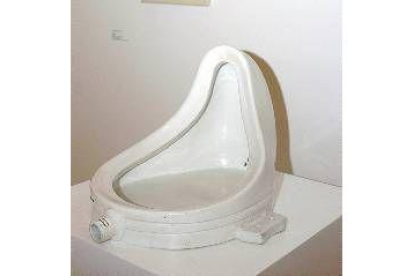 Imagen de la obra «La fuente», de Michel Duchamp, icono del arte contemporáneo