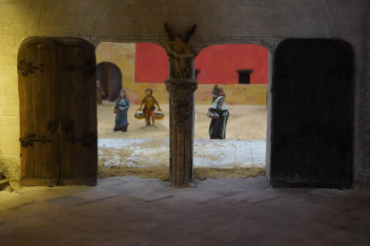 El belén monumental puede verse en el Seminario Mayor de la plaza de Regla. J. NOTARIO