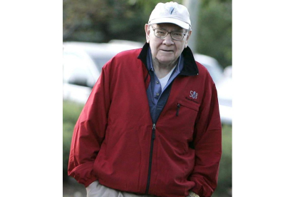 El multimillonario norteamericano Warren Buffett.