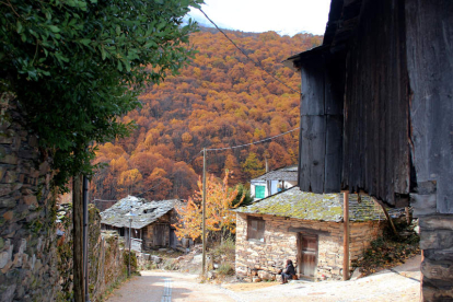 Una imagen de archivo del pueblo de Montes. ANA F. BARREDO