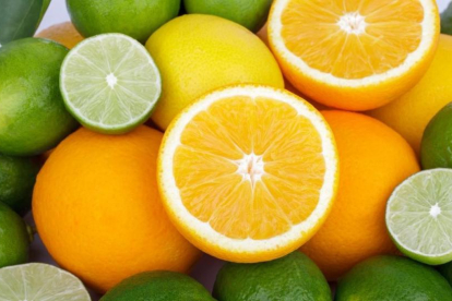 Frutos de la familia Citrus o cítricos.