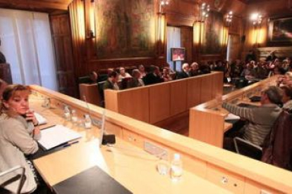 Carrasco presidió ayer la constitución de la junta de compensación de La Granja.