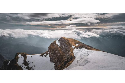 Pico Jario en los Picos de Europa, en la zona de Sajambre. RUBÉN EARTH