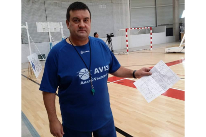 Chiqui Barros dirigió la primera sesión de preparación.