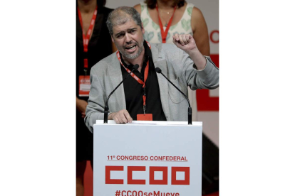 Unai Sordo, el nuevo líder de CC OO. BALLESTEROS