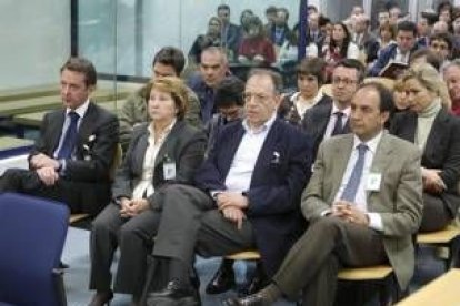 Los imputados en el caso Gescartera escucharon ayer la sentencia de la  Audiencia Nacional