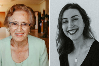 Sara Celia García y Paula Fernández, premios Diputación de León a la Mujer Rural 2023. DL