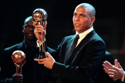 El jugador brasileño fue designado Balón de Oro del mundial de Francia 98 ,